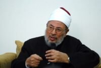 Dr Yusuf al-Qaradawi, ulama kharismatik yang meninggal dunia pada usia 96 pada hari Senin (26/9/2022). 