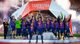 Barcelona berhasil merengkuh gelar juara Piala Super Spanyol 2022/2023
