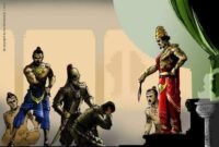 Illustrasi Raja Jawa yang Dzolim