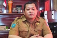 Plt. Kepala Dinas Perkebunan Fakfak Widhi Asmoro Jati, ST., MT saat ditemui wartawan sulsel.tagarutama.com