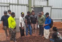 15 Pekebun asal Teluk Bintuni Kunjungan ke Global Spices Papua, pengolah pala berkualitas ekspor. Tujuan kunjungan ini guna memperluas wawasan belajar teknik budidaya yang benar agar produktivitas meningkat signifikan terutama komoditi lokal seperti Pala.