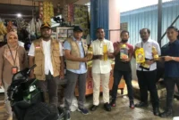 Inspeksi yang dilakukan oleh Kasat Reskrim Polres Fakfak, AKP Arif Usman Rumra, dan Kepala Bidang Perdagangan Disperindag Fakfak, Lukito Saksomo Jati, guna memastikan takaran volume dari produk minyakita.