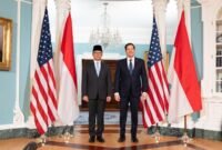 Foto : Menlu RI Sugiono dalam kunjungan bilateral ke AS, Washington, DC.