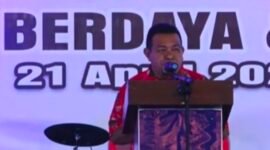 Saleh Siknun, SE., selaku pendiri JP2F mendorong agar program pemerintah seperti “makan bergizi” dan “makan gratis untuk pendamping pasien” dapat melibatkan UMKM lokal milik ibu-ibu.