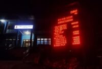 Papan Informasi secara Real-time menampilkan harga Pala Per 1 Mei 2025.