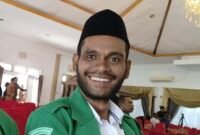 Ketua GP Anshor Fakfak Abu Rumain, S.Pd saat ditemui.