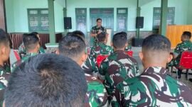 Kolonel Inf Irwan Budiana melepas 29 personel Tim Aju Yonif TP 808 di Makodim 1803/Fakfak.