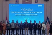 Pelantikan Direktur Politeknik Negeri Fakfak Periode 2025 - 2029 Muhammad Nur, S.IP., M.Si.