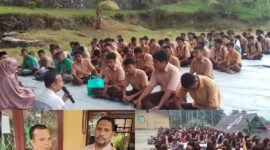 Foto. Kegiatan SMA Negeri 2 Fakfak bersama Relawan Rumah Zakat Fakfak.
