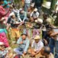 Foto. Tradisi sakral buka sasi adat Kerakera kembali digelar masyarakat Teluk Ganasoba di Kampung Werfra, Distrik Furwagi.