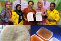 Foto. Koperasi Myristica Fakfak, binaan Dinas Perkebunan Kabupaten Fakfak, menandatangani Nota Kesepahaman (MoU) strategis dengan dua perusahaan nasional, yakni PT. Martina Berto dan PT. Inovasia Niaga Global.