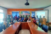 Foto. Pelatihan Teknik Grafting (Sambung Pucuk) Tanaman Pala selama dua hari, Senin–Selasa (10–11 November 2025) di Ruang Rapat Tomandin.