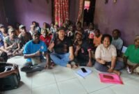 Kepala Dinas Perkebunan Fakfak Widhi Asmoro Jati, ST., MT melakukan sosialisasi program Peminatan Perluasan Lahan Pala Unggul 1.000 hektare.