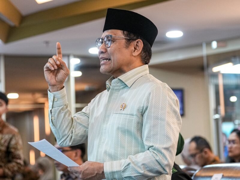 Menteri Koordinator Pemberdayaan Masyarakat, A. Muhaimin Iskandar, menegaskan pembenahan data menjadi fondasi utama dalam penguatan tata kelola perlindungan sosial nasional (foto :ist)