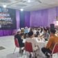 Pengurus Wilayah (PW) Matahari Pagi Indonesia Provinsi DKI Jakarta bersama Karang Taruna Kelurahan Tebet Barat menggelar kegiatan buka puasa bersama dan santunan anak yatim di wilayah Tebet, Jakarta Selatan.
